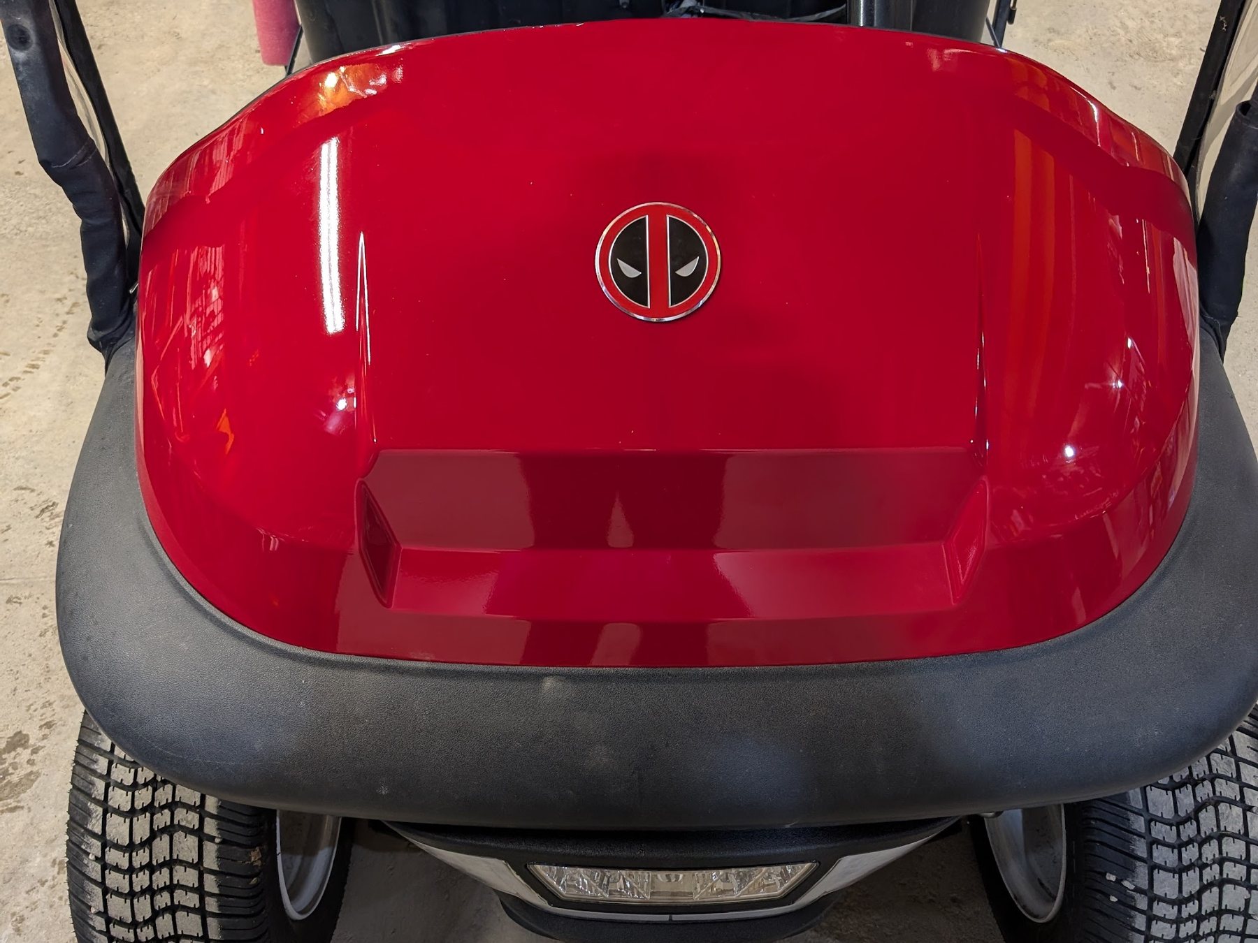 Red custom paint